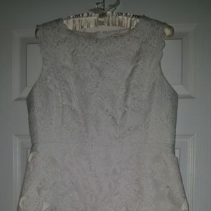 Size 7 white dress